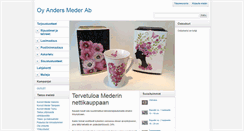 Desktop Screenshot of andersmeder.fi